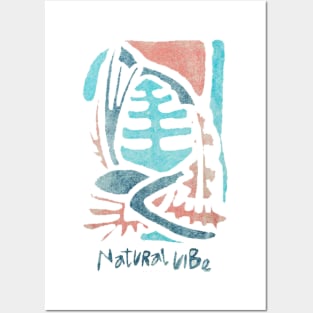 Natural Vibe Posters and Art